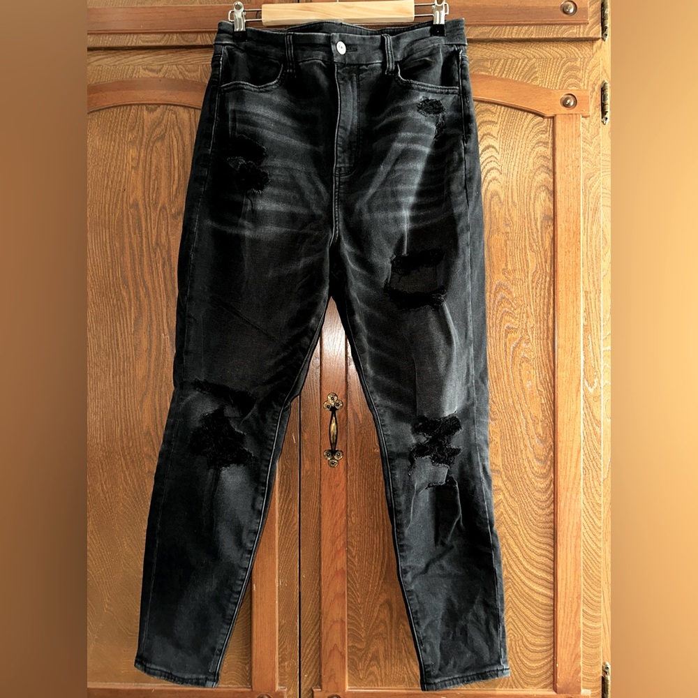 AE Curvy Super Hi-Rise Jegging (Black)